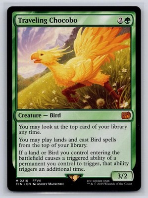 Traveling Chocobo 210 Mythic FINAL FANTASY Magic: The Gathering Near Mint