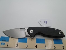 #14 Black G10 Giant Mouse Tribeca Vox CPM-Magnacut LinerLock Flipper Knife Italy