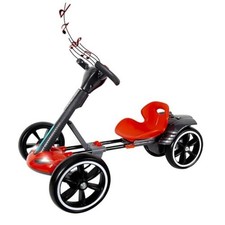 Electric Go Kart for Kids 3-6 yrs , Foldable 4-Wheel Go Kart W/390 Motor, 3H