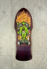Zorlac Todd Prince Frog Man Skateboard Deck NOS Vintage
