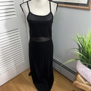 chiffon printed maxi dress Final Sale Plus Size Sleeveless Chiffon Chain Halter Neck Maxi Dress in Ivory Floral Print
