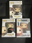 New ListingLot Of 3 Harry Potter Funko Pops - Seamus, Filch, Ginny