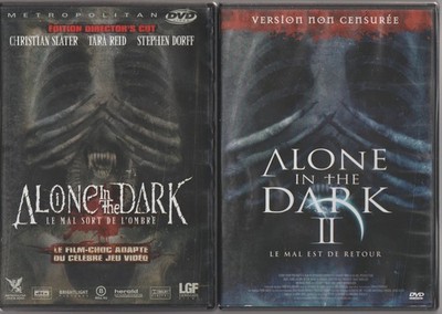 Alone In The Dark 1 + 2 DVD (E46) Sehr guter Zustand Christian Slater Lance Henricksen - Madcjay