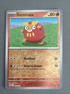 Darumaka 034/197 Obsidian Flames Reverse Holo Common