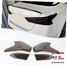 Tail Light Covers Guards Fit For Nissan Altima 2019-2025 Smoked Black Rear