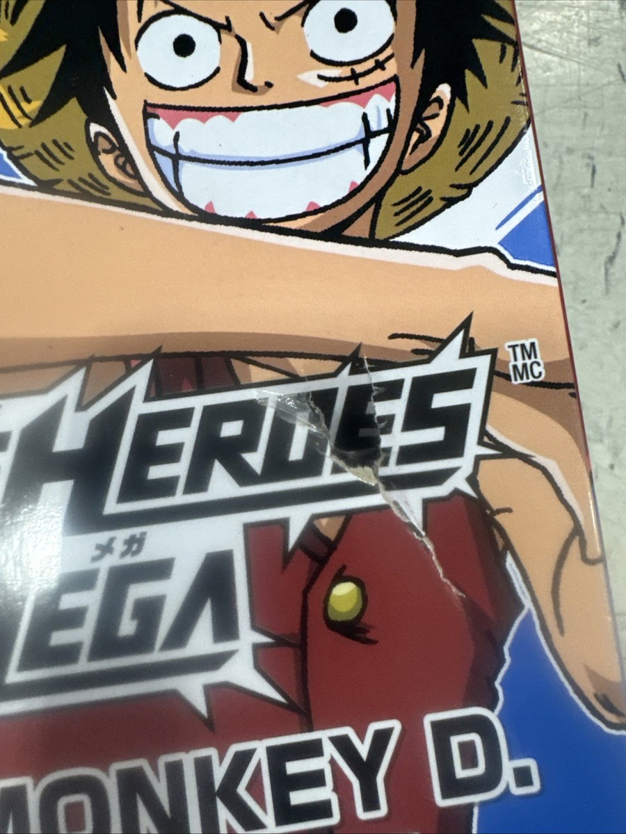 Bandai One Piece Anime Heroes Mega Monkey D. Luffy 12