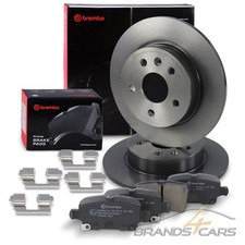 BREMBO BREMSSCHEIBEN Ø264 +BREMSBELÄGE HINTEN FÜR OPEL AMPERA-E ASTRA K RPO-J67