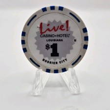 Live Casino Hotel Bossier City Louisiana 2025 1 Casino Chip