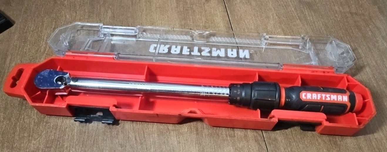 CRAFTSMAN Torque Wrench, SAE, 3/8-Inch Drive (CMMT99433)