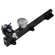 Fuel Pressure Regulator Gauge Rail Line Kit B-series For B16 B18 B20 Si Ls Gsr