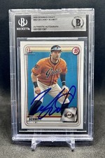 2020 1st Bowman Draft #BD129 Casey Schmitt RC BAS Signed Auto Giants 367