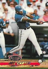 Joe Carter 1993 Topps Stadium Club Member’s Choice #749 Toronto Blue Jays