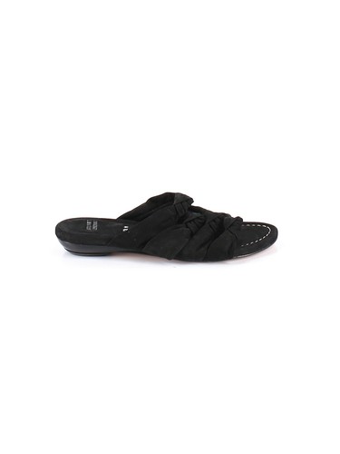 Stuart Weitzman Women Black Mule/Clog US 7.5