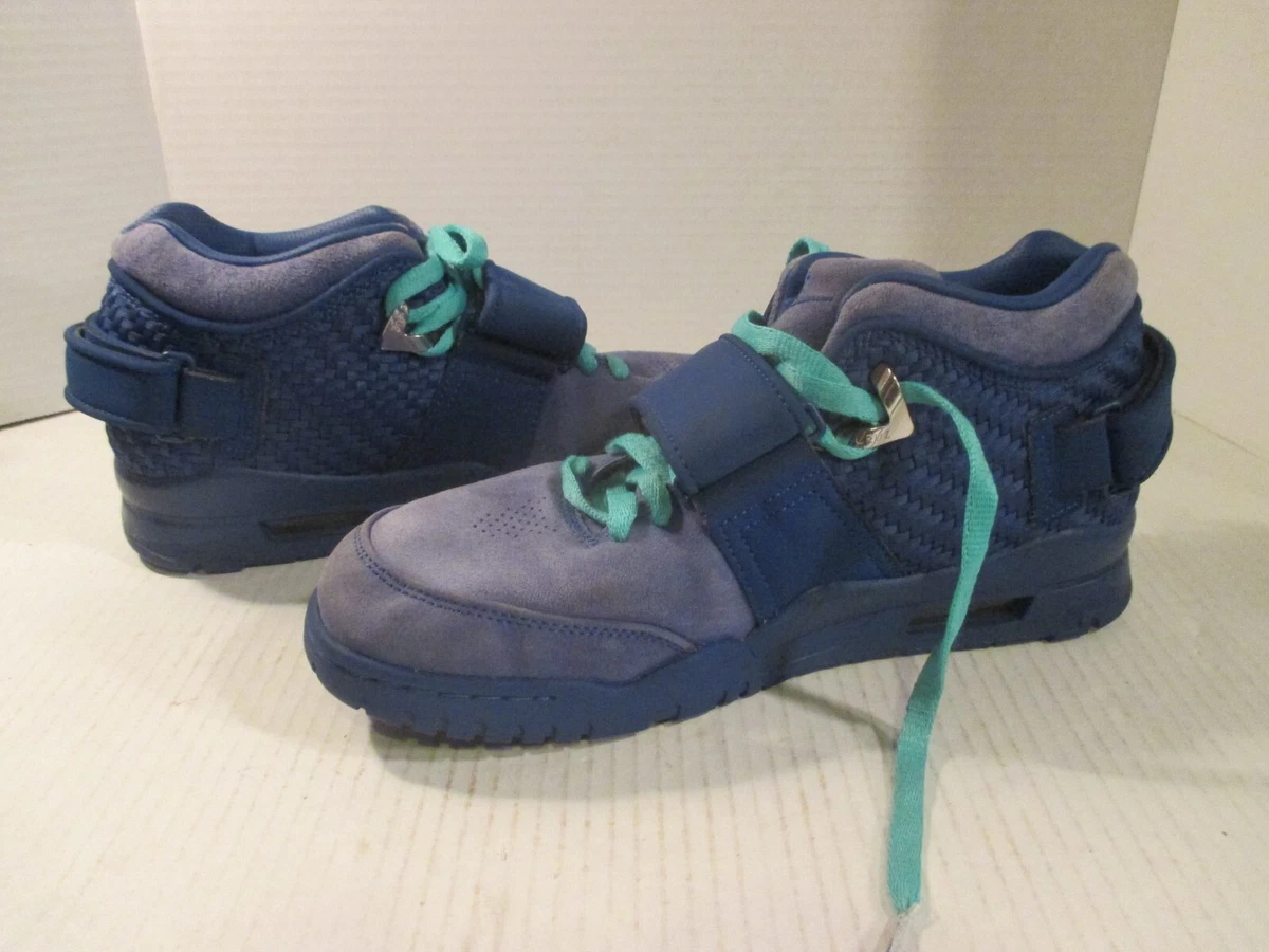 Nike- Air Trainer Victor Cruz- Rush Blue - Men’s size 11 Nike Air Trainer V Cruz Premium Rush Blue for Sale  main image 2