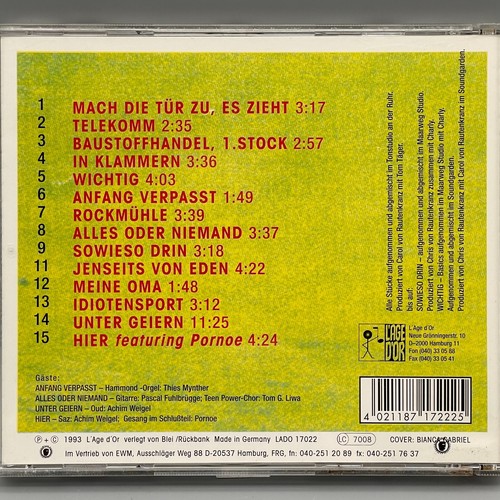 Rock , Rock-Pop, Punk, Soft, Indie Alben TOP Titel CD Auswahl (Nur 1x Porto) - Bild 115 von 509