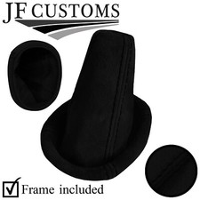 SCHWARZ NAHT SUEDE SCHALTSACK+RAHMEN F?R LOTUS ELISE EXIGE 2004-2014