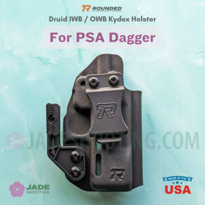   Rounded Druid IWB OWB Ambi Kydex Holster for Palmetto State Armory PSA Dagger