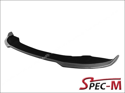 CARBON FIBER GB STYLE FRONT BUMPER SPOILER LIP FOR MINI Cooper R56 S ONLY