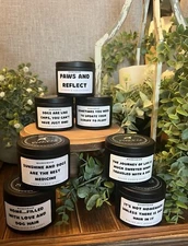 Soy Dog Candles Pet Dogs Funny Cute Dog Lover Gift Vet Groomer Gift Dog Candle