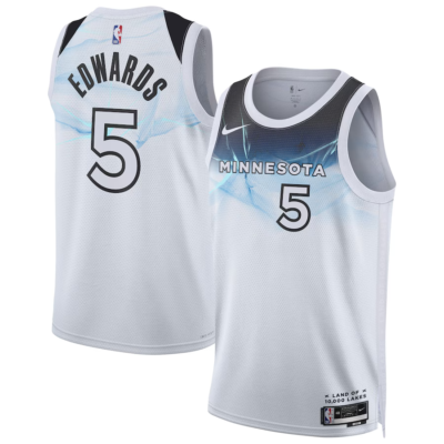 Anthony Edwards Minnesota Timberwolves Nike City Edition Swingman