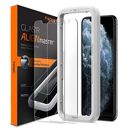 Spigen AlignMaster Vetro Temperato Compatibile con iPhone 11 PRO Max iPhone X...