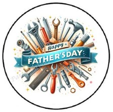 HAPPY FATHERS DAY TOOLS ENVELOPE SEALS LABELS STICKERS PARTY FAVORS