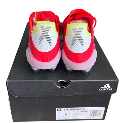 Adidas X Speedflow.1 FG Size 7 Men's Soccer Cleats Solar Red