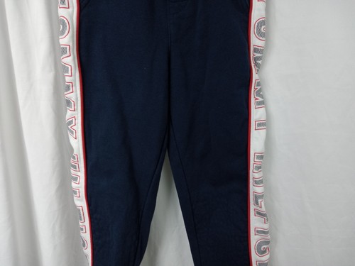 Tommy Hilfiger Joggers Drawstring Multi Color Logo Boys Sz 7 - Picture 3 of 12