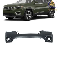 For 2019 20 21 2022 Jeep Cherokee Latitude Lux Front Upper Bumper Cover Fascia