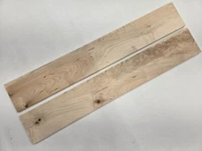 21" Highly Figured Unique Hickory Live-edge Slab Lumber Kiln-dried Wood