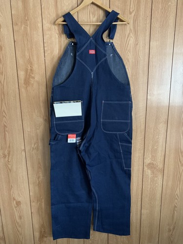 Salopette bavaglino denim blu Dickies made in USA nuova 40x30 - Foto 5 di 7