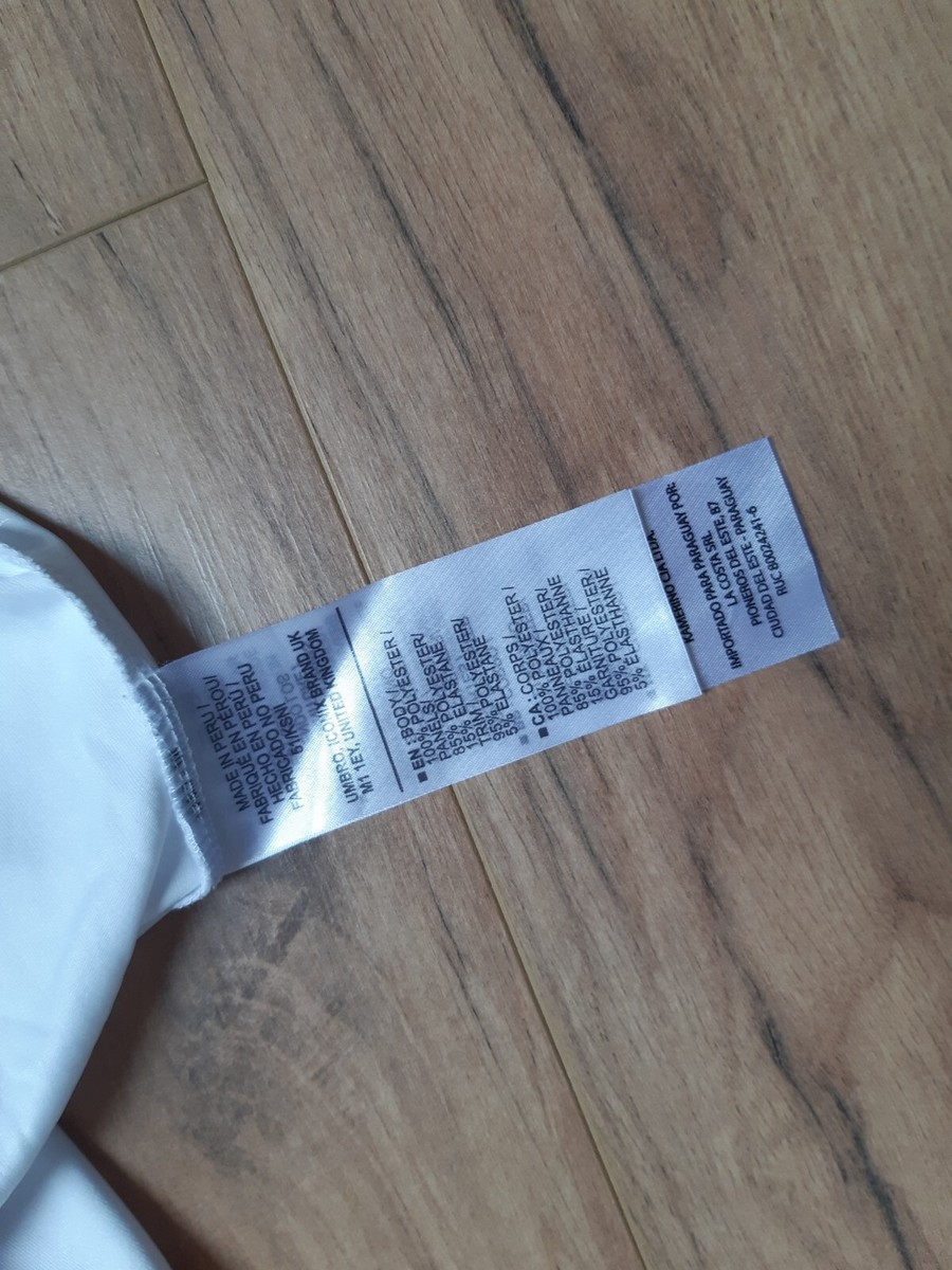 Maillot Domicile Pérou 2018 - Taille M, Blanc, Manches Courtes (Umbro) - Occasion