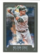 Nelson Cruz 2017 Diamond Kings Framed Grey #125 SP Baseball Card