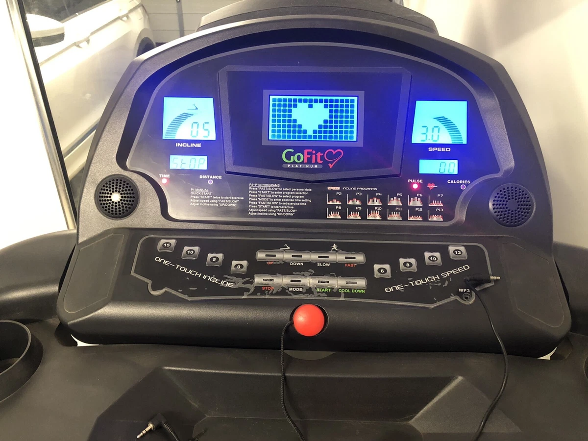 Excellent Condition GoFit PLATINUM SERIES TREADMILL