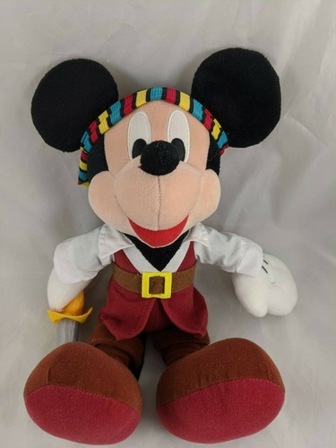 Disney Sega Mickey Mouse Pirat Plüschtier 15 Zoll Stofftier Spielzeug - Bild 1 von 10