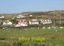 Photo 6x4 Playing fields below Reen Sands Reen Manor A Saturday afternoon c2005