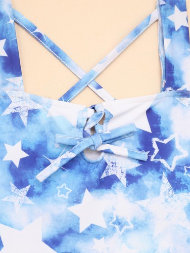 Kid Girl Swimwear Beachball Bathing Suit Party Swimsuit Surf Sleeveless Set - Picture 17 of 70