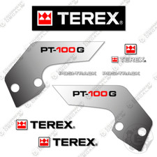 Fits Terex PT-100G Decal Kit Compact Track Loader Sticker Replacements PT 100