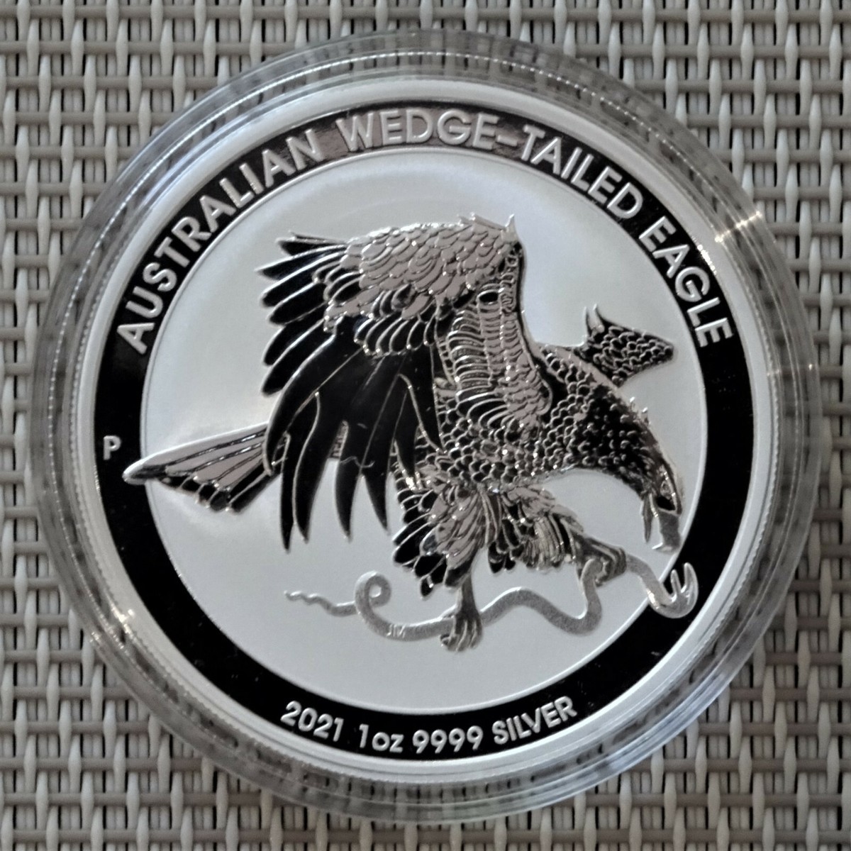 2021 1 OZ AUSTRALIA WEDGE TAILED E1オンス銀貨 2021 1 oz Australian Wedge Tail Eagle Silver Coin l JM Bullion™