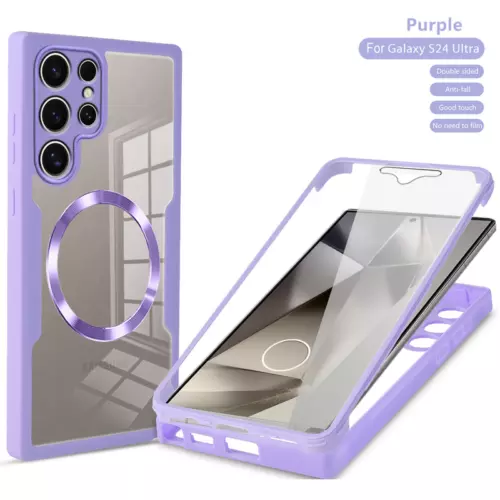 For Samsung Galaxy S25 S24 S23 Ultra Full Body Case Shockproof Magnetic Cover - Picture 15 of 24
