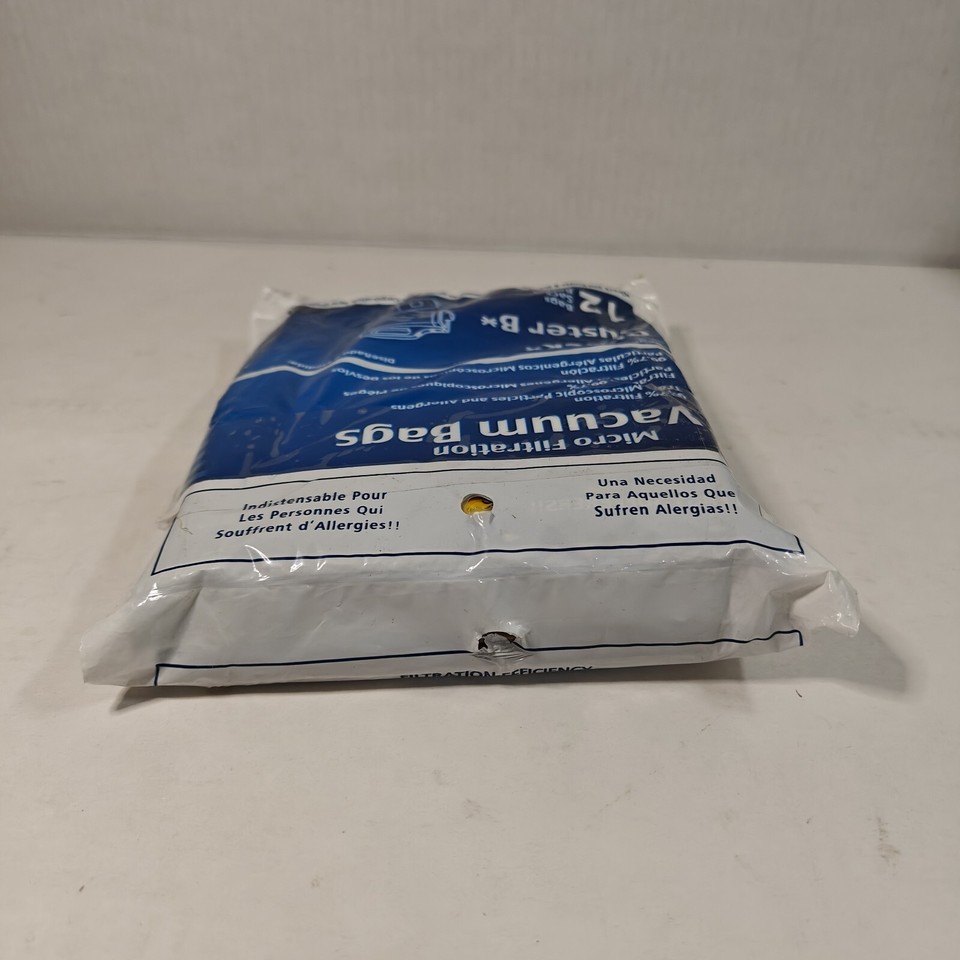 12-Pack Replacement Vacuum Bags For Oreck Buster B Canister Vacuums - Replaces PKBB12DW