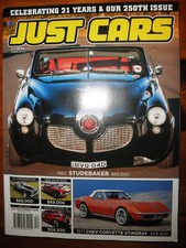 Just Cars #250 1918 Cadillac Model 57 1950 Studebaker Champion Jaguar XKSS