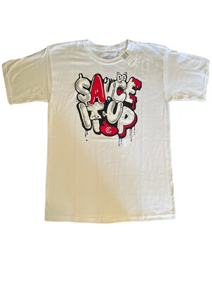 Effectus Clothing Youth Sauce It Up Cotton T Shirt Size XL Made in the USA