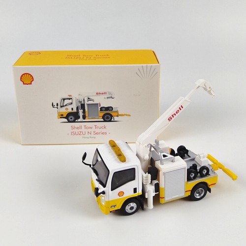 Hong Kong Tiny Shell Isuzu N Series Tow Truck 1/64 Diecast Model 007239