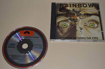 Rainbow   Straight Between The Eyes / Polydor 1984 W.Germany Early Press / Rar