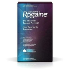 Rogaine Women FOAM, 4 Month Supply, Hair Regrowth-
