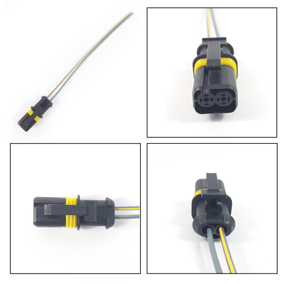 Renault Plug Extension Wiring Harness Loom 2 Pin Connector - Image 4 of 4