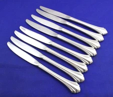 SET Of 8 Oneida USA BANCROFT Stainless DINNER KNIVES
