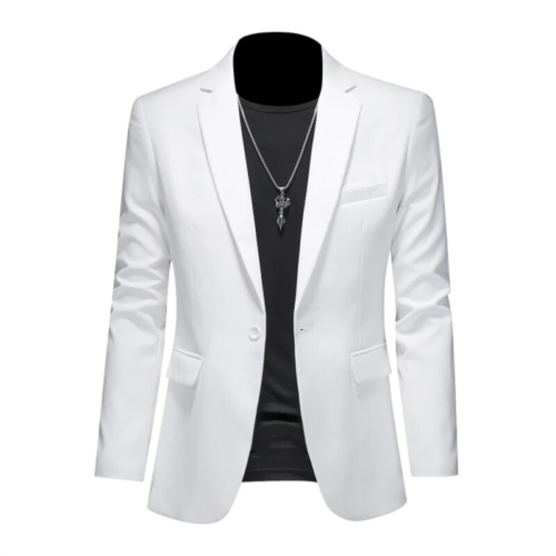 Suit 6XL Men's Slim Groom Wedding Suit Jacket Business Office Suit