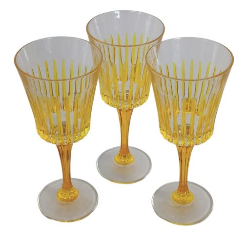 LES OTTOMANS Multicoloured Glassware Crystal Wine Goblet Set Of 4 NEW RRP 152